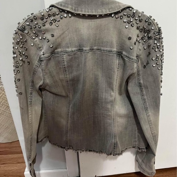 Studded Jean Jacket - Picture 2 of 3